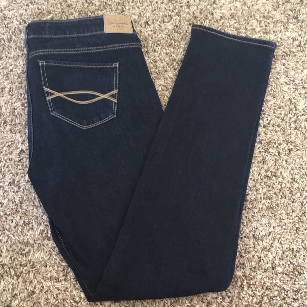 Dark wash A&F jeans